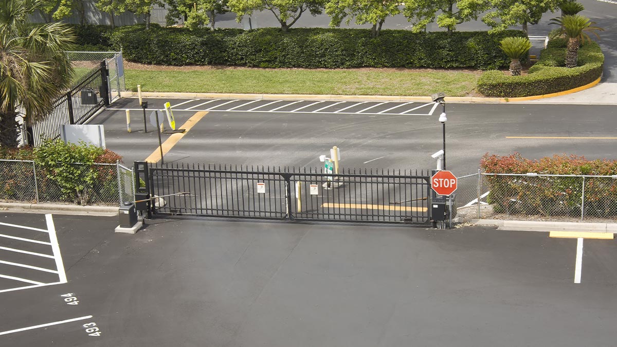 A Security Parking Gate