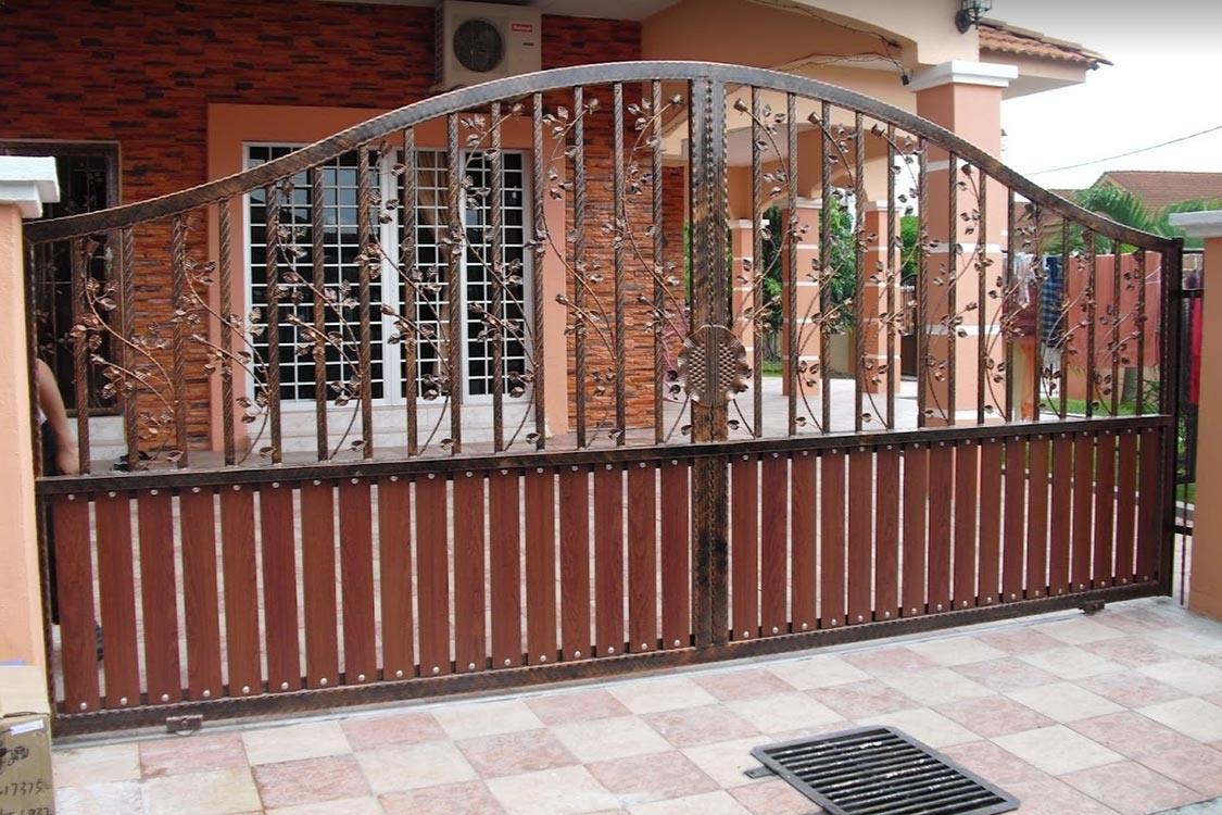 A Wood-iron Gate