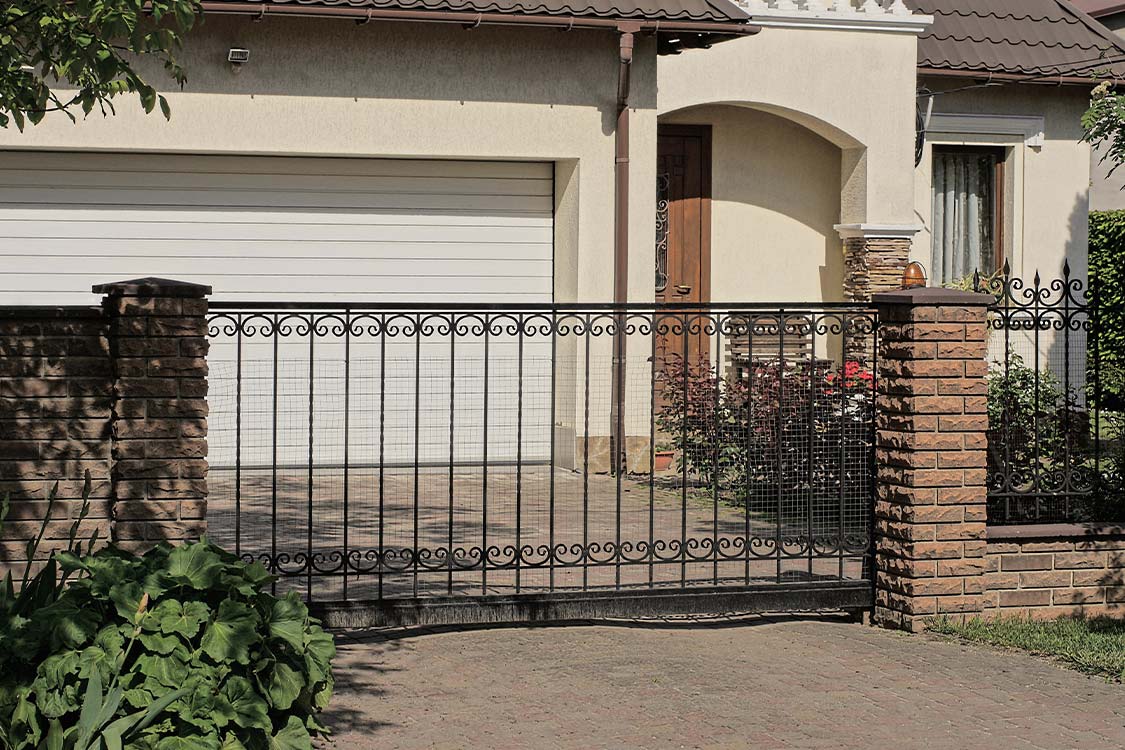 A Wrought-iron Gate